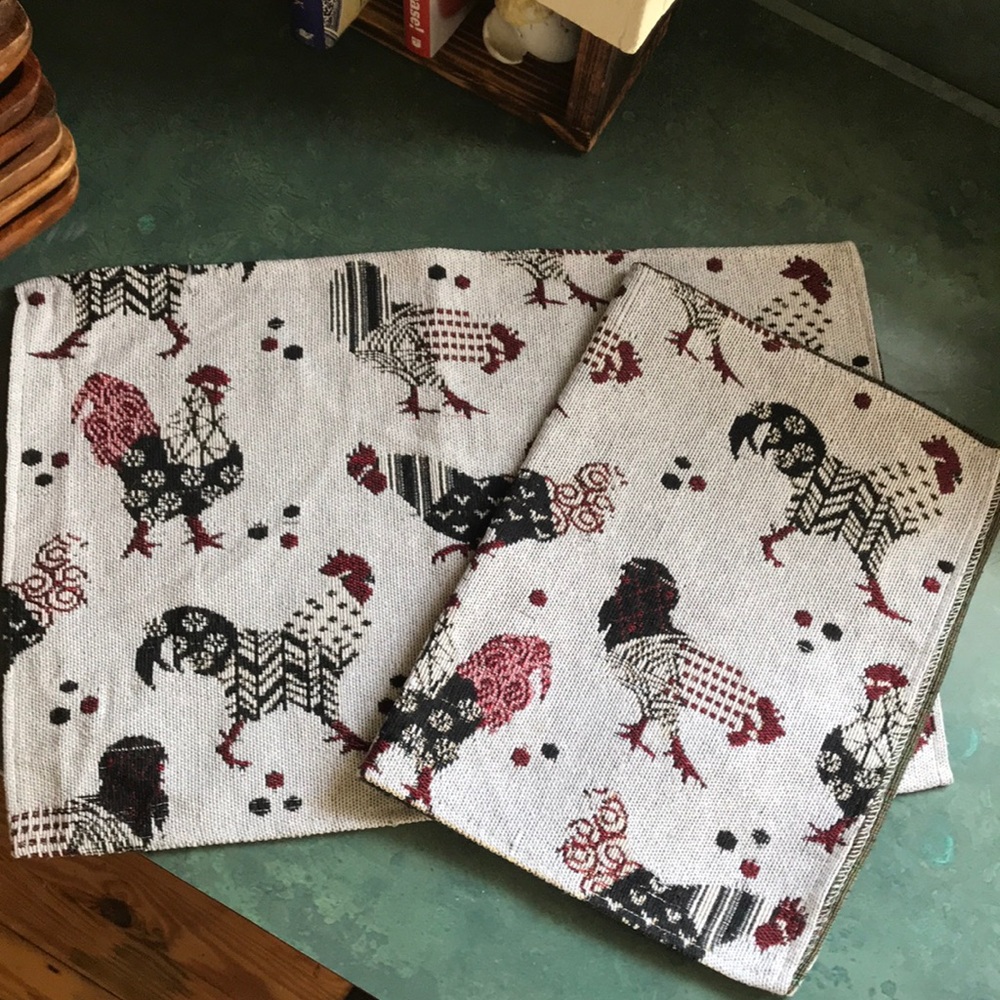 Rooster Placemats